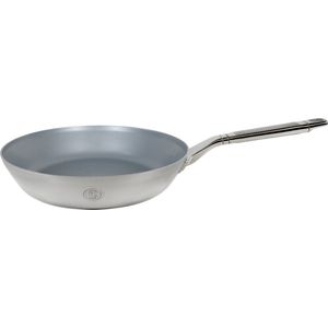 Saveur Selects – Voyage serie - Koekenpan - 25 cm - Antikleefpan - Tri-ply RVS - Geschikt voor Inductie en alle andere warmtebronnen - Ovenbestendig tot 260°C – Vaatwasserbestendig