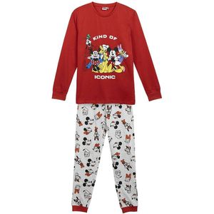 Pyjama Kinderen Mickey Mouse Rood Maat XS