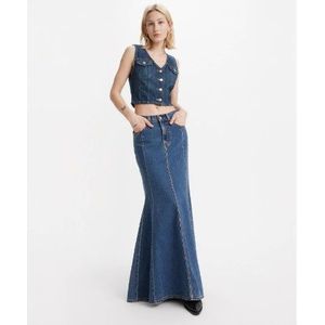 Levi's® Mermaid - Rok - 100% Katoen - Maat 25 - Kleur Enchantment