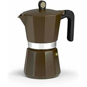 Italiaanse Koffiepot Monix NEW CREAM 12 bekers