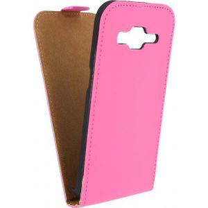 Mobilize Ultra Slim Flip Case Samsung Galaxy Core Prime/VE Fuchsia