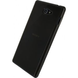 Xccess TPU Case Sony Xperia M2 Transparent Black