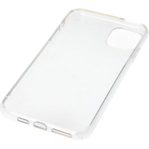 Hoesje geschikt voor Apple iPhone 11 Pro Max - transparante beschermhoes, anti-geel luchtkussen, val