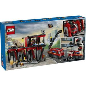 Lego LEGO City Brandweer Brandweerkazerne en brandweerauto