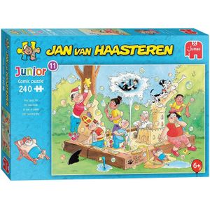 Jan van Haasteren Legpuzzel Junior - The Sand Pit | Geschikt voor kinderen vanaf 6 jaar | 240 stukjes