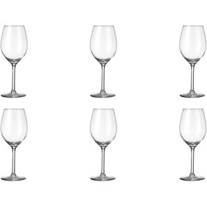 Esprit - Set van 6x stuks wijnglazen transparant 320 ml