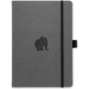 Dingbats* Wildlife A5 Notitieboek - Grey Elephant Lijntjes - A5+ / Gelinieerd / Grey Elephant