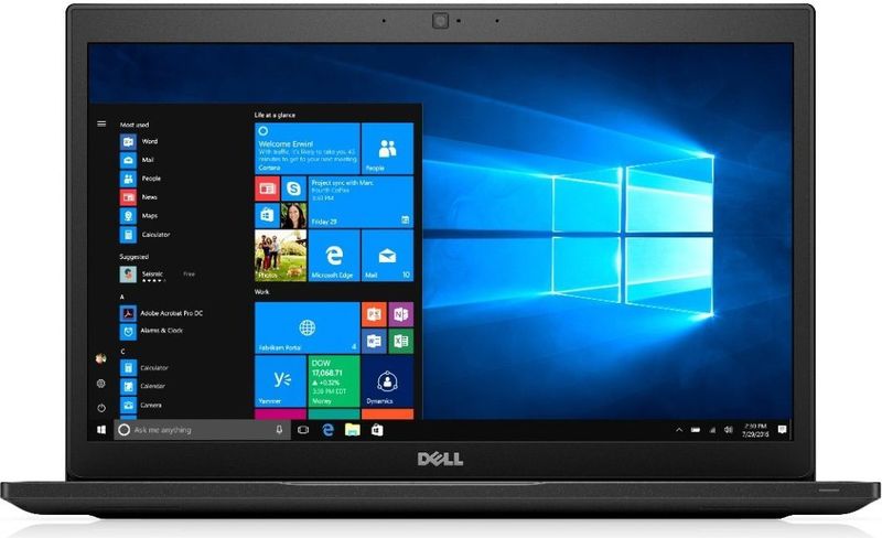 DELL Latitude 7480 Intel® Core™ i5 i5-7300U Laptop 35,6 cm (14") Full HD 8 GB DDR4-SDRAM 256 GB SSD Wi-Fi 5 (802.11ac) Windows 10 Pro Zwart