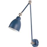 MISSISSIPPI L - Wandlamp - Donkerblauw - Metaal