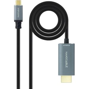 Kabel USB-C naar HDMI NANOCABLE 10.15.5162 1,8 m Zwart 8K Ultra HD