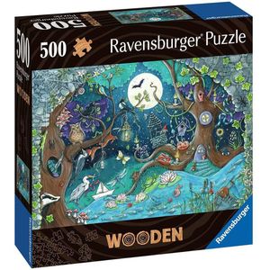 Fantasy Houten Puzzel (500 Stukjes) - Ravensburger