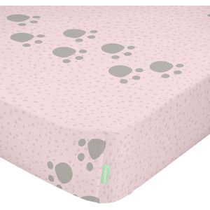 Happy Friday Fitted sheet Kitty 70x140x14 cm (Cot bed) Multicolor