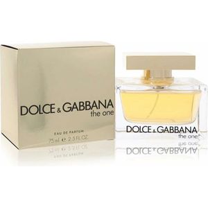 Damesparfum Dolce & Gabbana EDP The One 75 ml