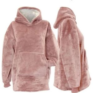 Unique Living - Oversized kids hoodie old pink 75x63 cm