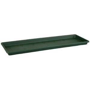 5 stuks - elho - Green basics balkonbak schotel 40cm blad groen