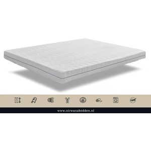 Nirwana Bedden - Topdekmatras – 100% NatuurLatex Noflik Talalay Tweepersoons