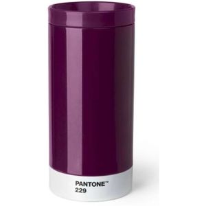 Pantone Drinkbeker - To Go - RVS - 430 ml - Aubergine 229 C