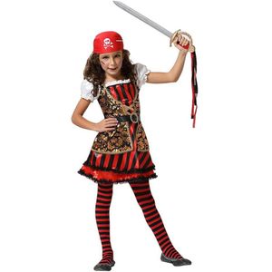 Kostuum Piraat Meisje Maat 3-4 Jaar