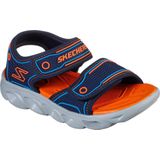 Skechers - Hypno-Splash - Jongens Sandalen - Navy/Orange - Rubber
