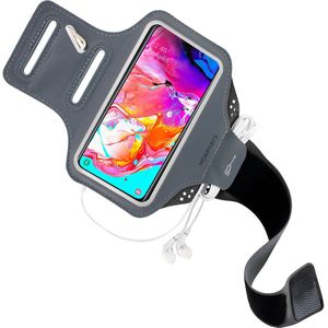 Mobiparts Comfort Fit Sport Armband Samsung Galaxy A70 (2019) Black