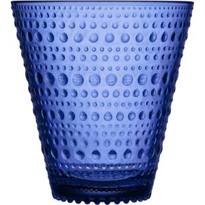 Iittala - Kastehelmi glas 30 cl ultramarijnblauw set van 2