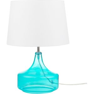 Beliani ERZEN  - Tafellamp - Wit - Glas