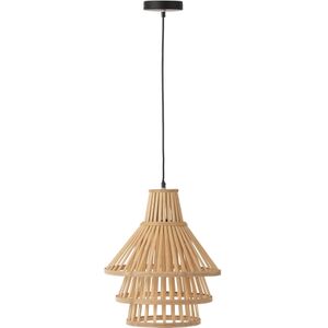 J-Line hanglamp Lagen - bamboe - naturel - medium