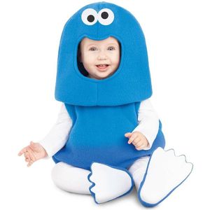 Kostuums voor Baby's My Other Me Cookie Monster Sesame Street Blauw (3 Onderdelen) Maat 12-24 Maa...