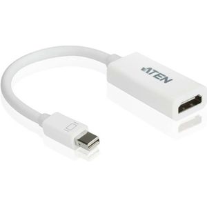 Mini DisplayPort Kabel Mini-DisplayPort Male - HDMI-Connector 0.15 m Wit Aten
