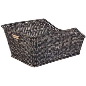 Fietsmand Basil Cento Rattan Look met WSL-systeem 47 x 34 x 24 cm - nature brown