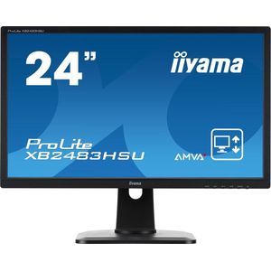 Iiyama ProLite XB2483HSU - Monitor 24 Inch - Full HD 1920 x 1080 - In hoogte verstelbaar - VESA