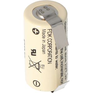 Sanyo lithiumbatterij CR17335 SE maat 2 / 3A met soldeerlip U-vorm