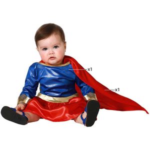 Kostuum Superheld Baby Meisje Maat 24 maanden