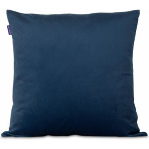 Happy Friday Decorative cushion cover Velvet 45x45 cm Navy