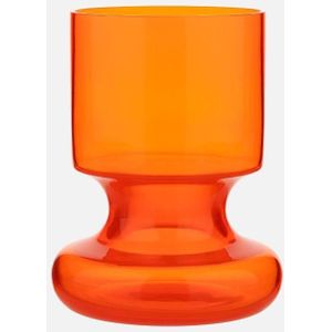 Marimekko - POKAALI - Vaas - Glas - 15,5 cm - Oranje