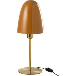 J-Line tafellamp - metaal - oker/goud
