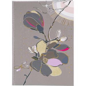 Goldbuch - Notitieboek A5 Magnolia - Taupe Notitieboek A5 Magnolia - Taupe