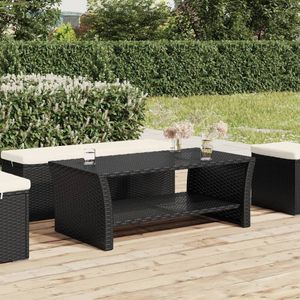 VidaXL-Salontafel-100x50x40-cm-poly-rattan-zwart