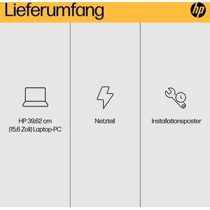 HP - 15-fc0055ng - Laptop - Zwart - AMD Ryzen™ 5 7520U - 39,6 cm (15.6") Full HD