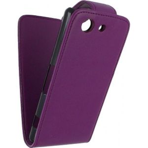 Xccess Flip Case Sony Xperia Z3 Compact Purple
