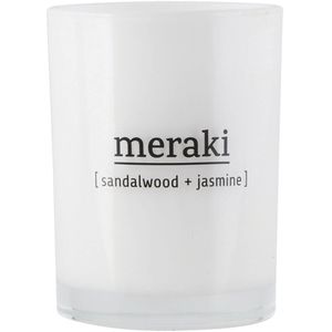 Meraki Geurkaars - Kaars - Sandalwood Jasmine - Groot