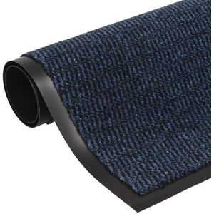 vidaXL-Droogloopmat-rechthoekig-getuft-80x120-cm-blauw