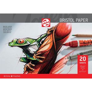 Talens Bristol papier, 250 g/m², ft 21 x 29,7 cm (A4) 3 stuks