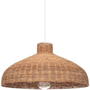 Atmosphera Hanglamp Ori rotan - E27, niet inbegrepen - Ø58xH29cm - Bruin