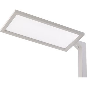 Beliani ORION - Staande lamp - Zilver - Aluminium