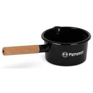 Petromax  Emaille saus pan 1L zwart