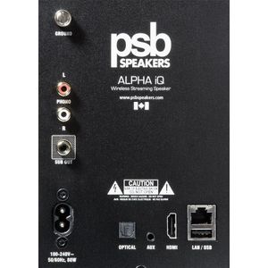 PSB Speakers Alpha IQ Wireless Stereo Speakers met BluOS - Blauw