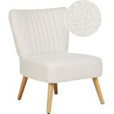 Beliani VAASA - Fauteuil - Wit - Polyester