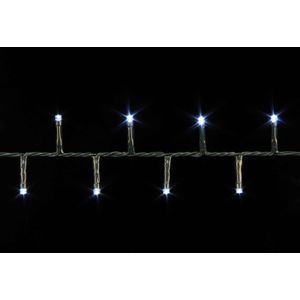 Luca Lighting kerstverlichting lichtsnoer 140 LED wit 280 cm