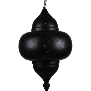 Arabische Hanglamp Ines Zwart Goud Ø 41 x 67cm